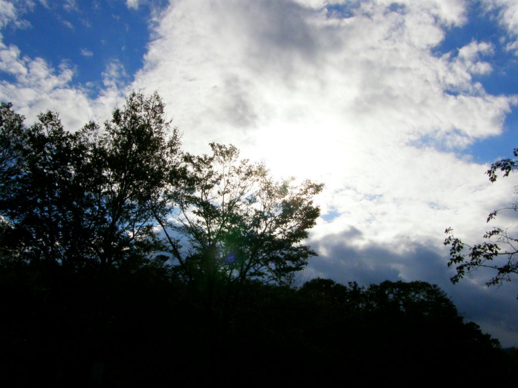 屈斜路湖の空