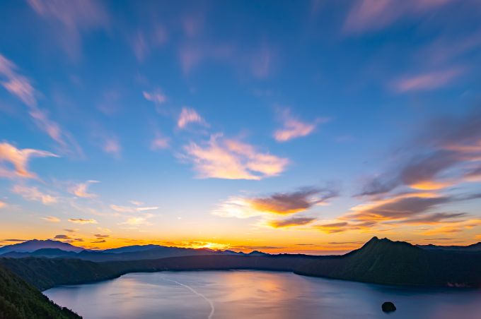 摩周湖の風景