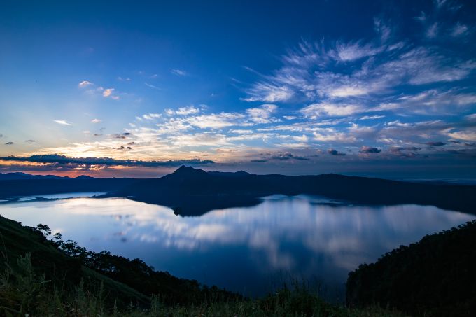 摩周湖の風景