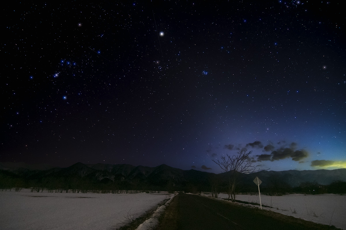 星の綺麗な夜に